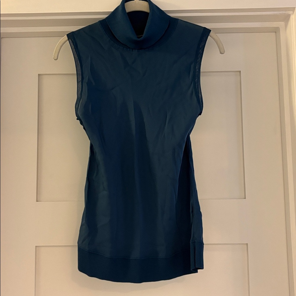Theory Georgette Silk Sleeveless Tank Top Size Small